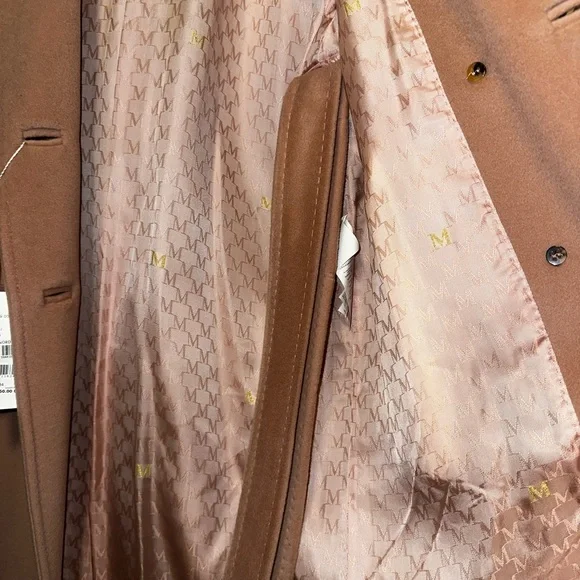 MaxMara Women's Pink/Mauve Trench Coat with belt